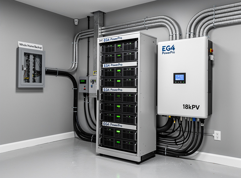 EG4 PowerPro batteries with 18kPV inverter