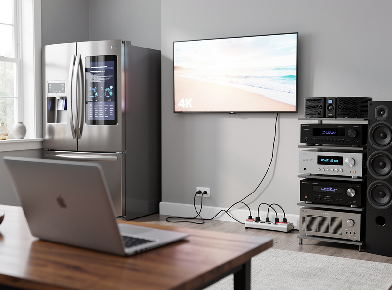 Home electronics sensitive to waveform