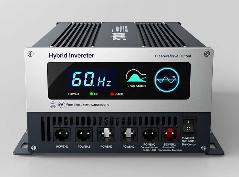 Pure sine wave inverter output