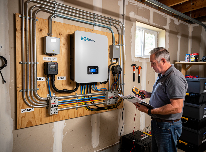 EG4 18kPV DIY installation