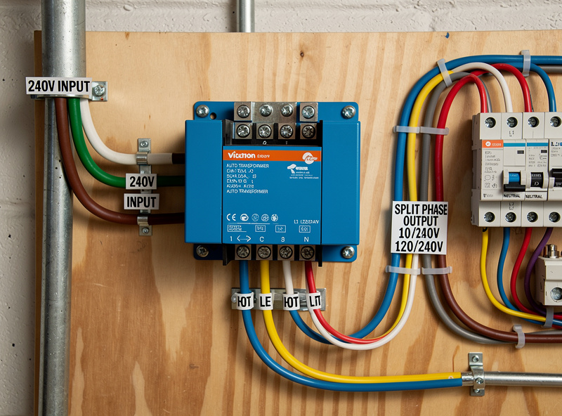 Auto-former for split-phase conversion