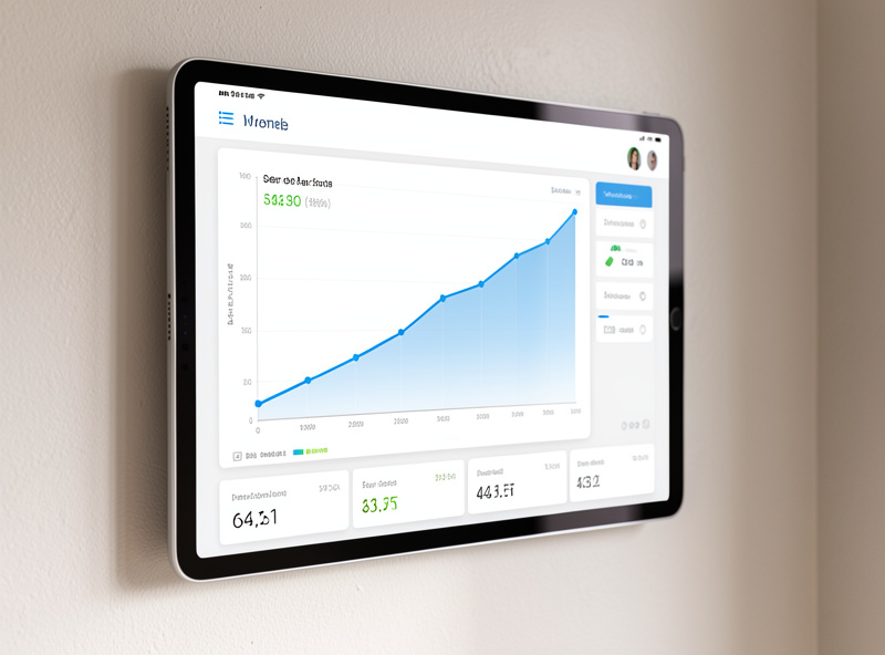 Home energy dashboard showing a steep seasonal solar production curve with a deep winter dip