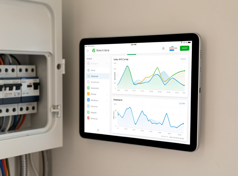 Home Assistant energy dashboard showing battery state of charge and solar production